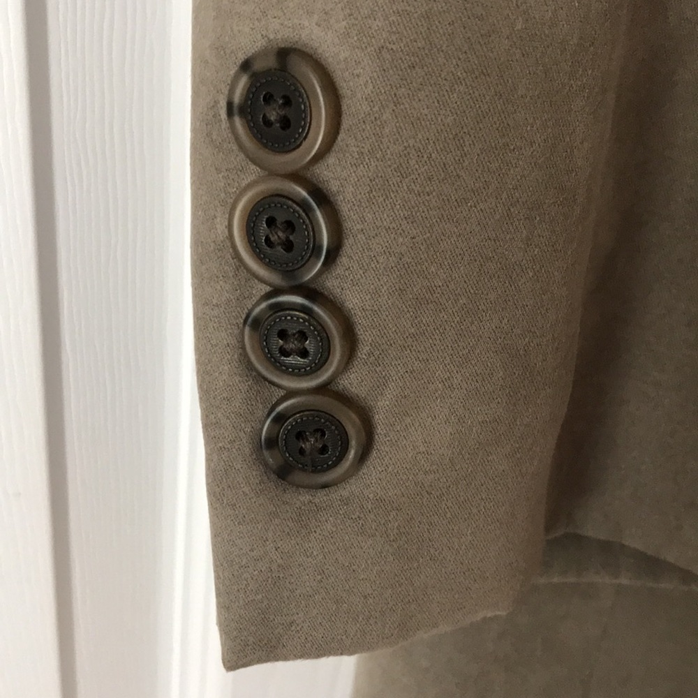 Alfani Suede Sport Coat Size 42 L - Picture 3 of 5